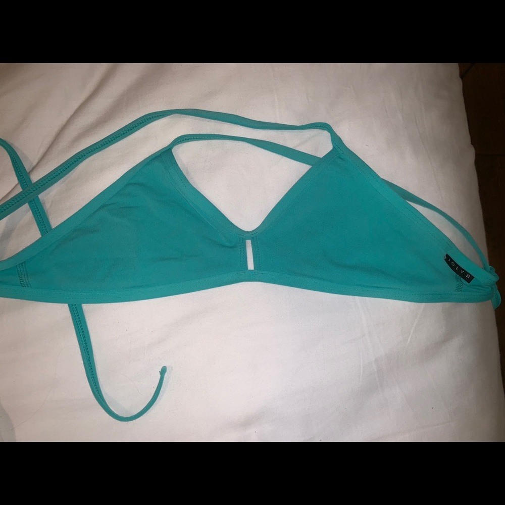Jolyn vent top. Color : sea foam (turquoise blue)
